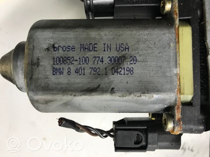 BMW Z3 E36 Fensterheber elektrisch mit Motor Tür vorne 83977069