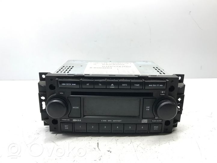 Jeep Patriot Radio/CD/DVD/GPS-pääyksikkö P05064362AB