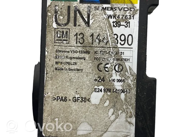 Opel Combo C Kit centralina motore ECU e serratura 8980741500