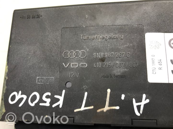 Audi A6 S6 C6 4F Mukavuusmoduuli 8N8962267C