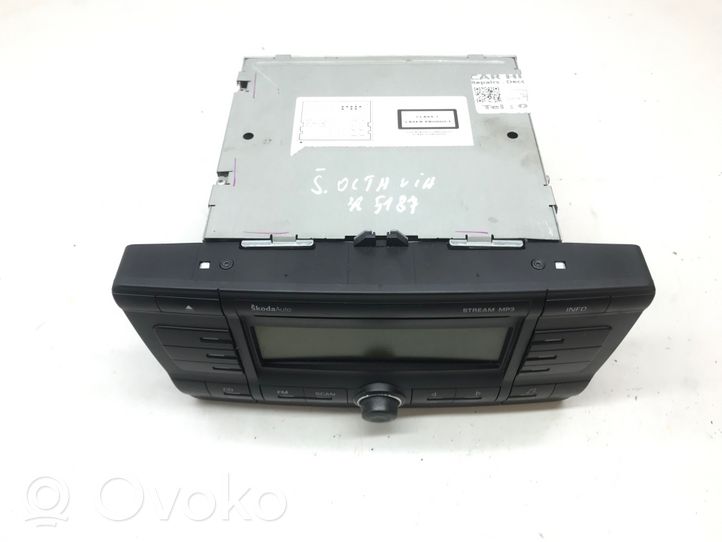 Skoda Octavia Mk2 (1Z) Unità principale autoradio/CD/DVD/GPS 1Z0035161C