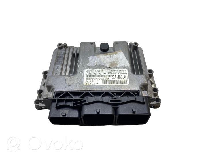 Peugeot 308 Kit centralina motore ECU e serratura 0281017333