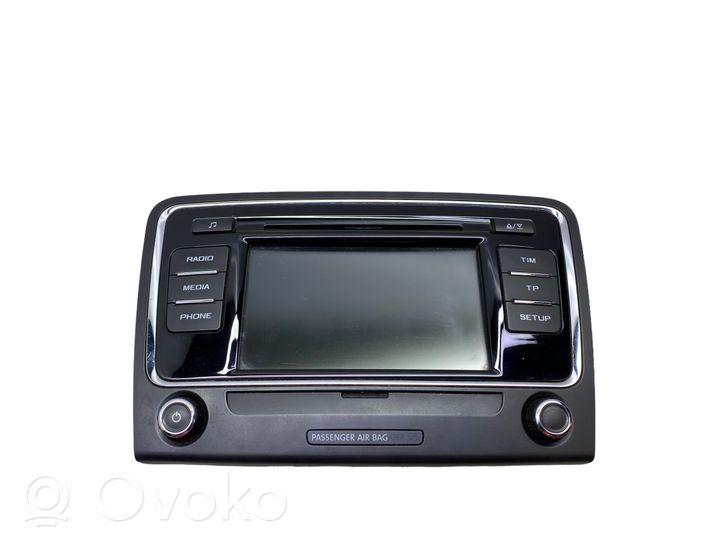 Skoda Superb B6 (3T) Panel / Radioodtwarzacz CD/DVD/GPS 28390526