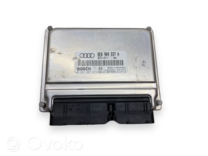 Audi A4 S4 B6 8E 8H Kit calculateur ECU et verrouillage 8E0909557H