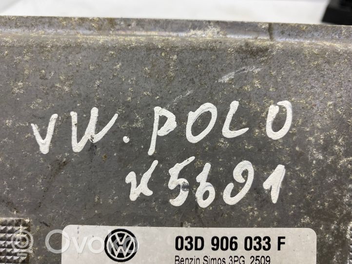 Volkswagen Polo IV 9N3 Centralina/modulo del motore 03D906033F