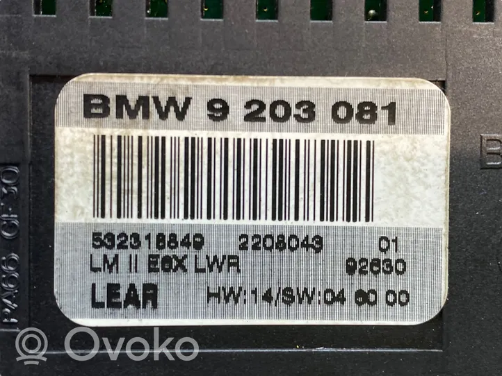 BMW 5 E60 E61 Takavalosarja 9203081