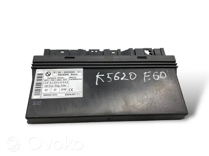 BMW 5 E60 E61 Module confort 6952665