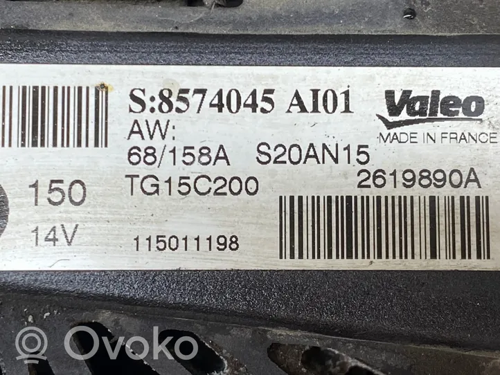 Toyota Verso Generator/alternator 8574045