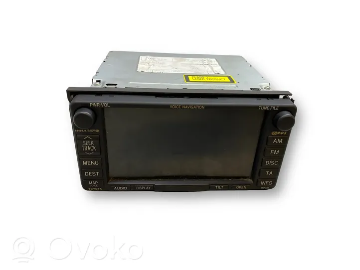 Toyota Avensis T250 Radio/CD/DVD/GPS-pääyksikkö YEFA031893A