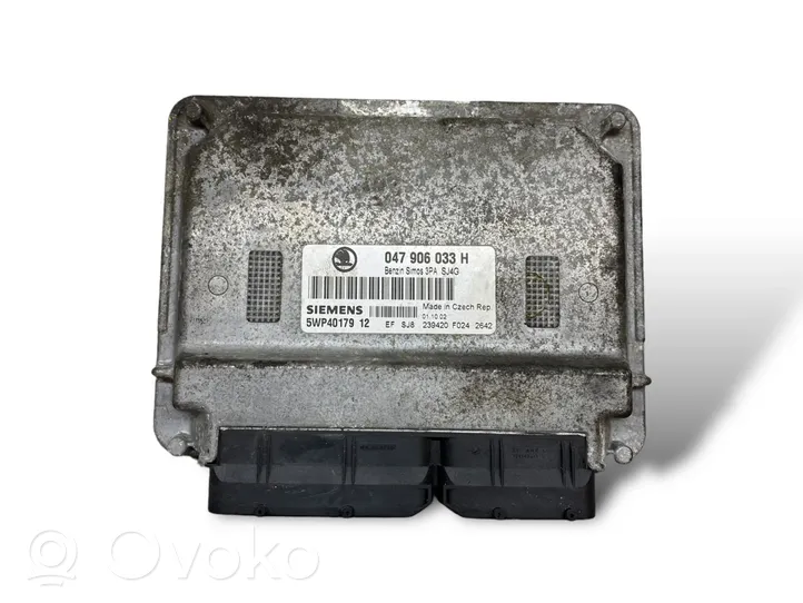 Skoda Fabia Mk1 (6Y) Sterownik / Moduł ECU 047906033H