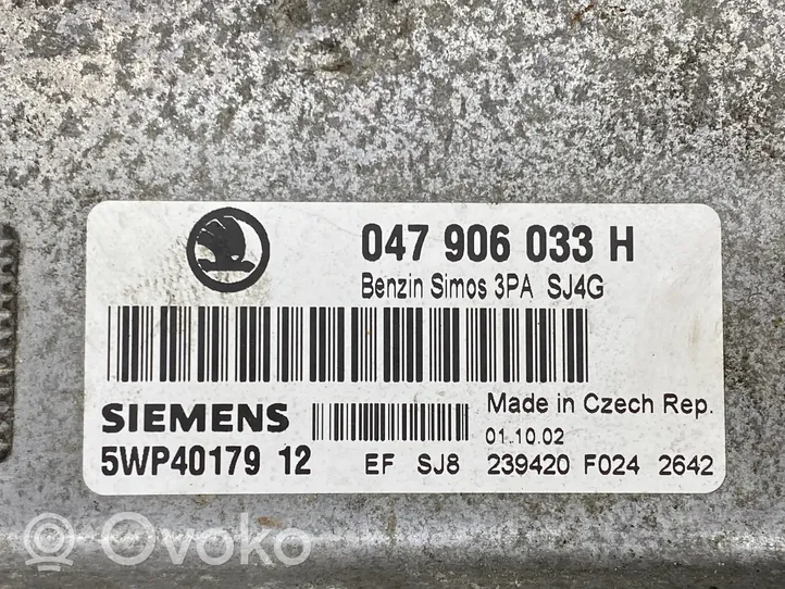 Skoda Fabia Mk1 (6Y) Sterownik / Moduł ECU 047906033H