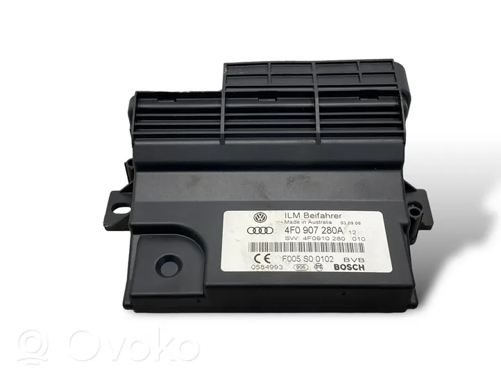 Audi A6 S6 C6 4F Unité de contrôle à bord d'alimentation 4F0907280A