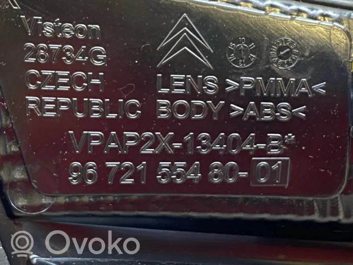 Citroen C4 II Feux arrière sur hayon 9672155480