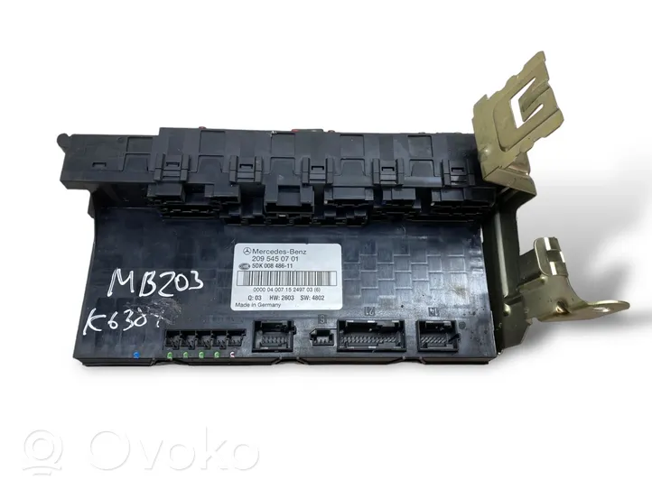 Mercedes-Benz C W203 Module de fusibles 5DK00848611