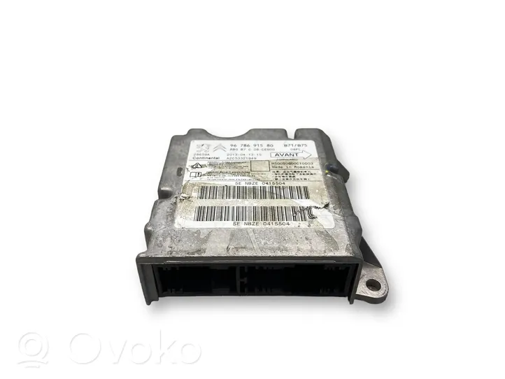 Citroen C4 II Module de contrôle airbag 9678691580