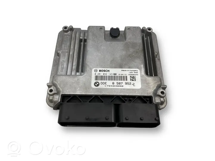 BMW 1 F20 F21 Kit centralina motore ECU e serratura 8587952