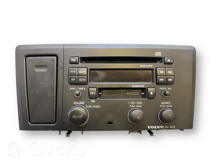 Volvo S60 Radio/CD/DVD/GPS-pääyksikkö 306576371