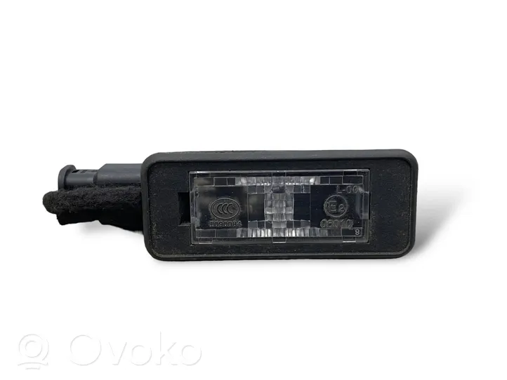 Citroen C4 II Lampa oświetlenia tylnej tablicy rejestracyjnej 9682403680