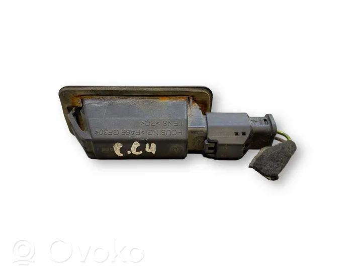 Citroen C4 II Lampa oświetlenia tylnej tablicy rejestracyjnej 9682403680