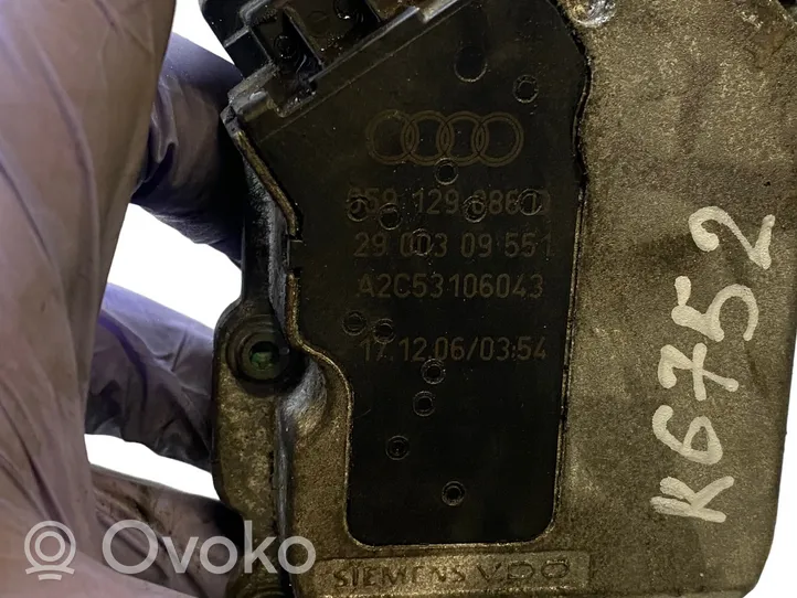 Audi A6 S6 C6 4F Intake manifold valve actuator/motor 059129086D