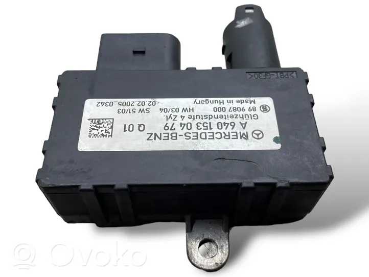 Mercedes-Benz A W169 Przekaźnik / Modul układu ogrzewania wstępnego A6401530479