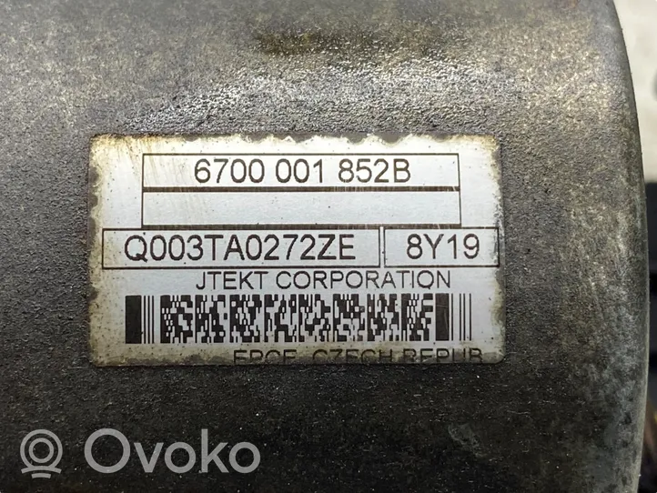 Citroen C3 Picasso Steering rack electric part 6700001852B