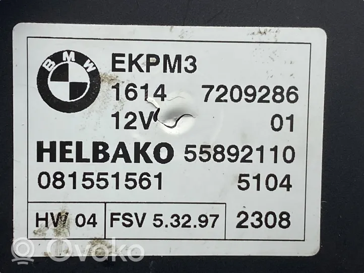 BMW 5 E60 E61 Centralina/modulo pompa dell’impianto di iniezione 7209286