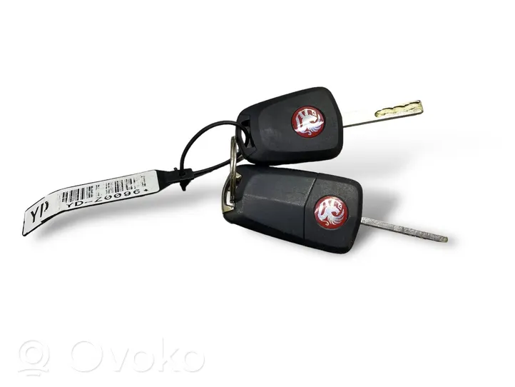 Opel Corsa D Komplettsatz Motorsteuergerät Zündschloss 55583739