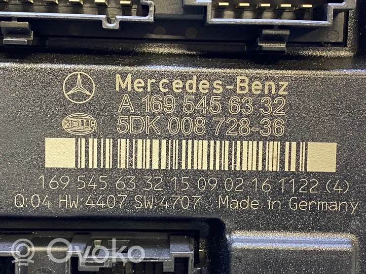 Mercedes-Benz A W169 Komfortsteuergerät Bordnetzsteuergerät A1695456332