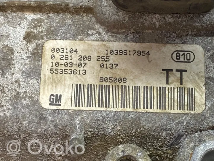 Opel Meriva A Kit calculateur ECU et verrouillage 55353613