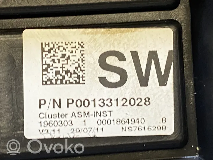 Opel Corsa D Komputer / Sterownik ECU i komplet kluczy 12636386