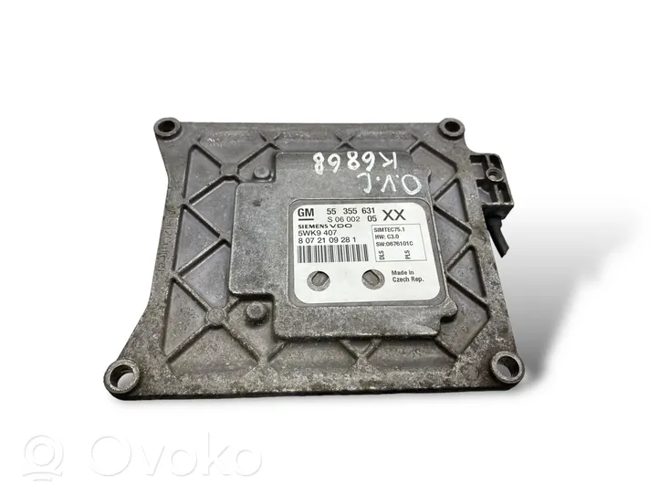 Opel Vectra C Engine control unit/module 55355631