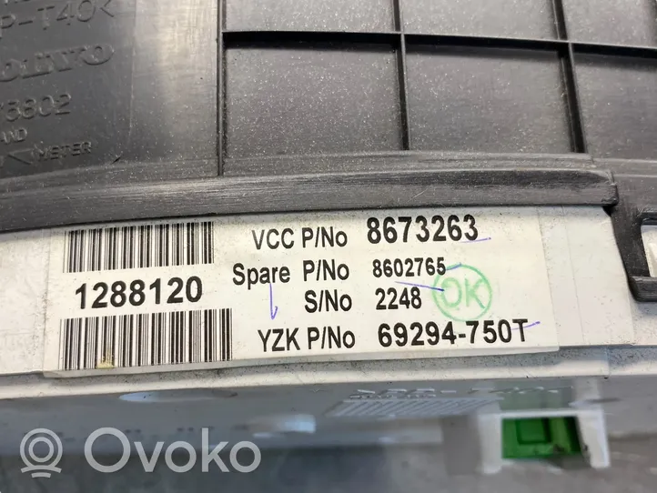 Volvo XC70 Komputer / Sterownik ECU i komplet kluczy 30637733A