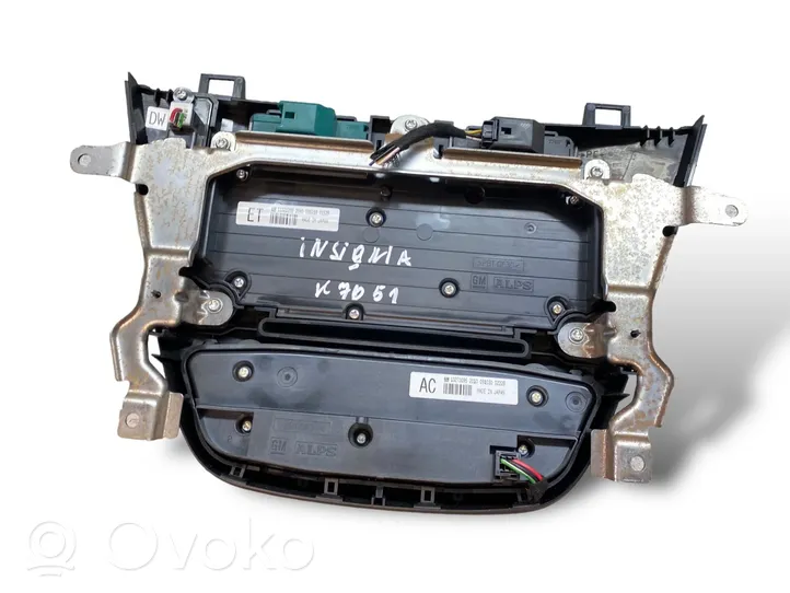 Opel Insignia A Unità principale autoradio/CD/DVD/GPS 0912180152B