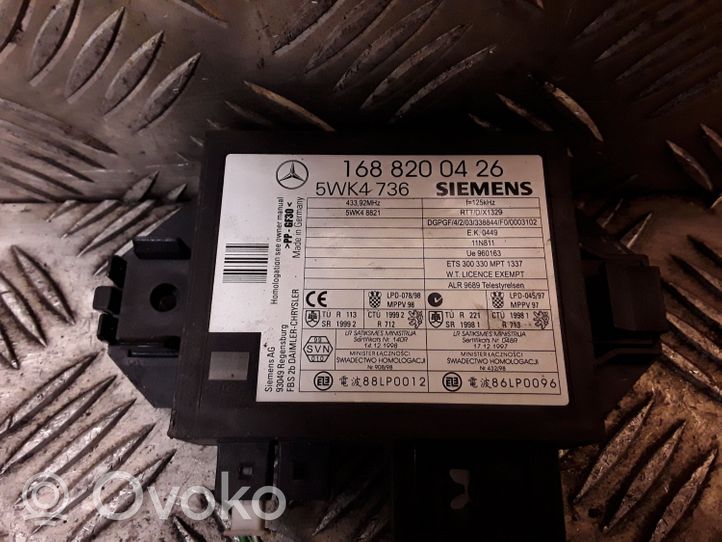 Mercedes-Benz A W168 Immobilizer control unit/module 1688200426