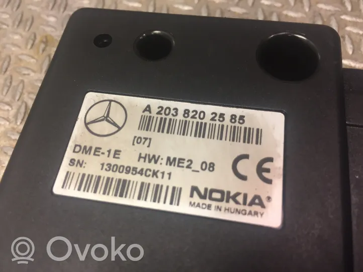 Mercedes-Benz CLC CL203 Sterownik / Moduł sterujący telefonem 2038202585