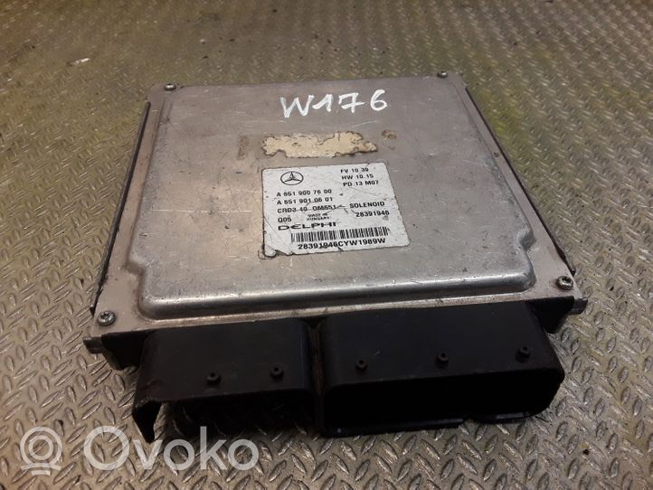 Mercedes-Benz A W176 Sterownik / Moduł ECU 6519007600