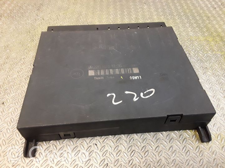 Mercedes-Benz S W220 Central body control module 2208201026