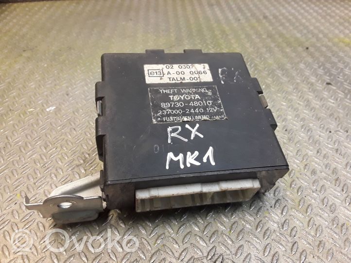 Lexus RX 300 Hälytyksen ohjainlaite/moduuli 8973048010