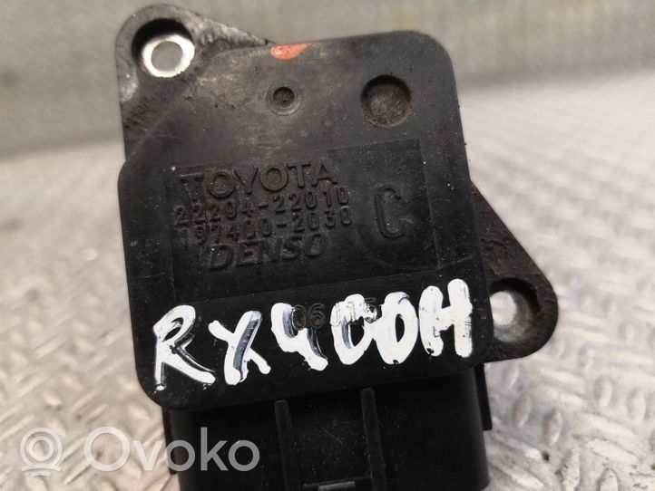 Lexus RX 330 - 350 - 400H Przepływomierz masowy powietrza MAF 2220422010