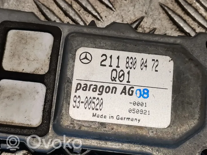 Mercedes-Benz S W221 Czujnik jakości powietrza 2118300472