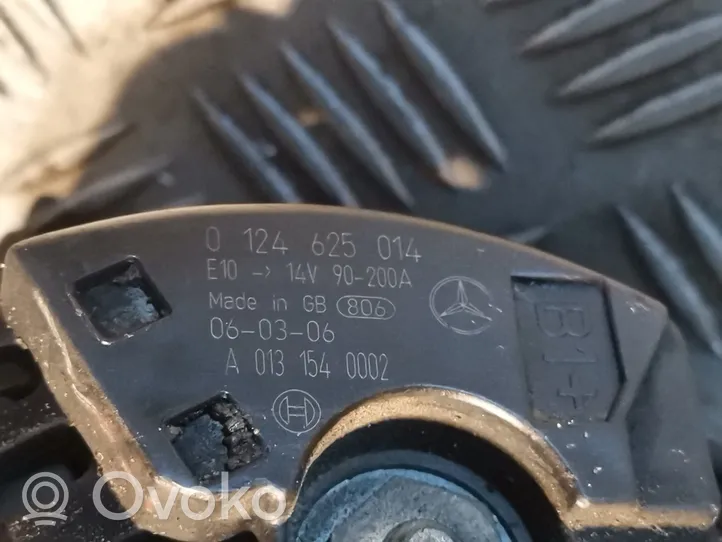 Mercedes-Benz CLC CL203 Alternador 0124625014