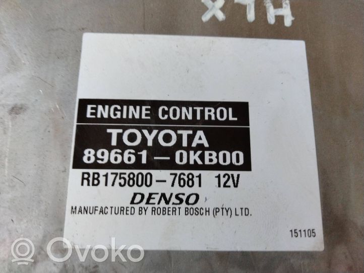 Toyota Hilux (AN10, AN20, AN30) Otras unidades de control/módulos 896610KB00