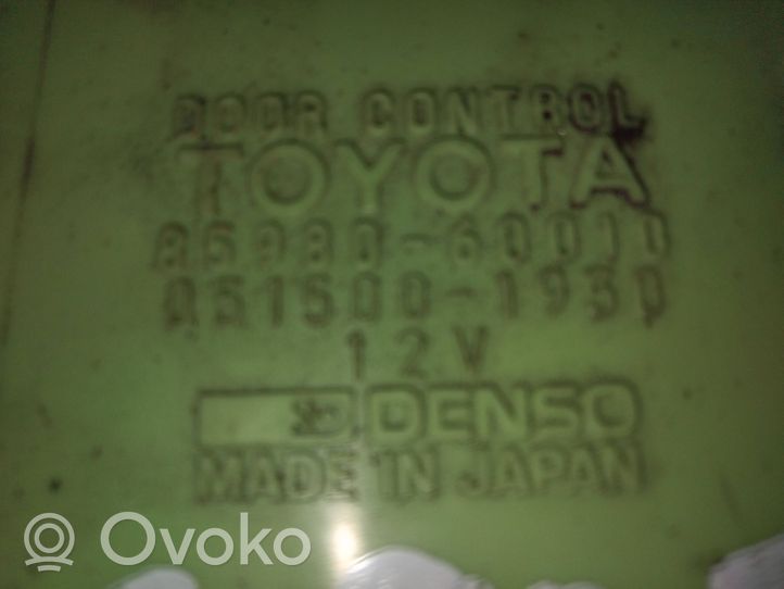 Toyota Land Cruiser (FJ80) Otras unidades de control/módulos 8598060010
