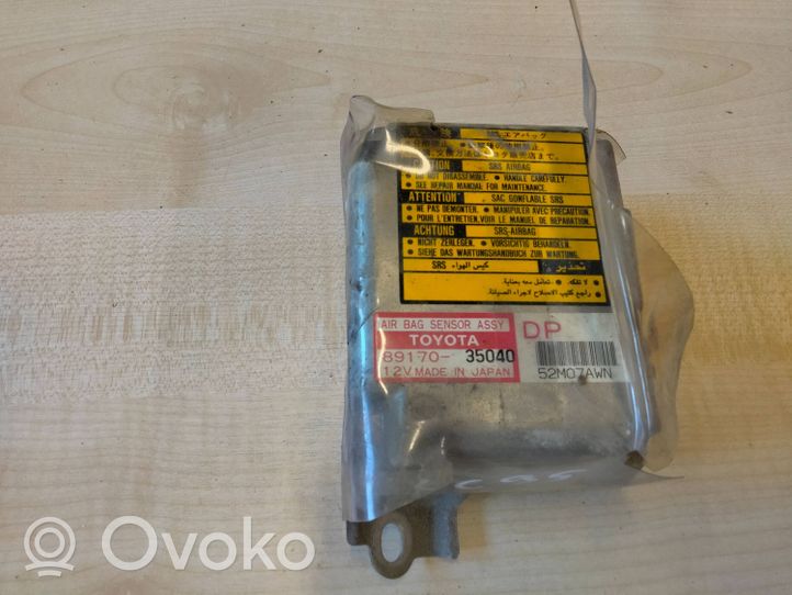 Toyota Land Cruiser (HDJ90) Sterownik / Moduł Airbag 8917035040