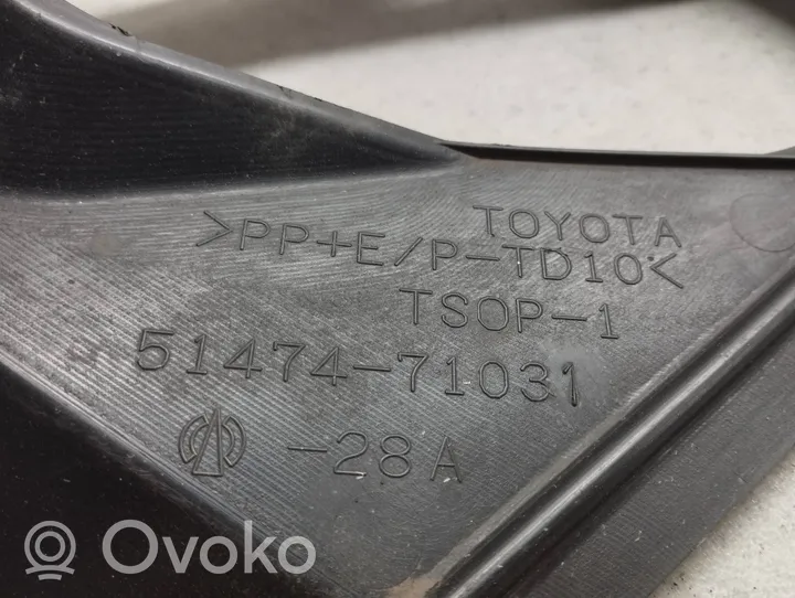 Toyota Hilux (AN10, AN20, AN30) Variklio dugno apsauga 51474-71031