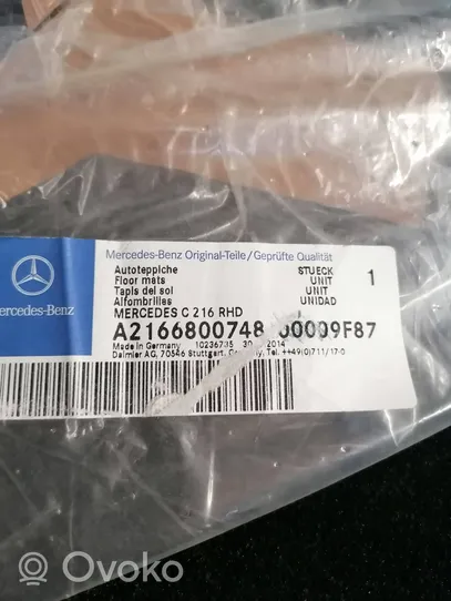 Mercedes-Benz CL C216 Fußmattensatz A2166800748