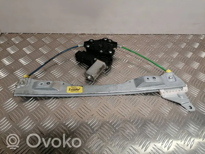 Opel Corsa D Silniczek podnośnika szyby drzwi przednich 5000577