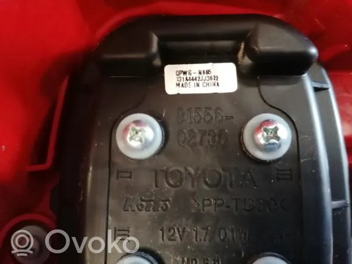 Toyota Auris E180 Lampy tylnej klapy bagażnika 