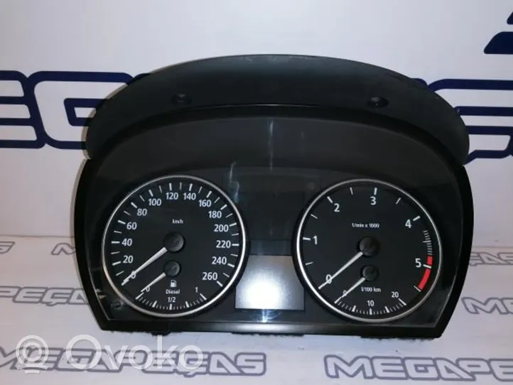 BMW 3 E90 E91 Compteur de vitesse tableau de bord 